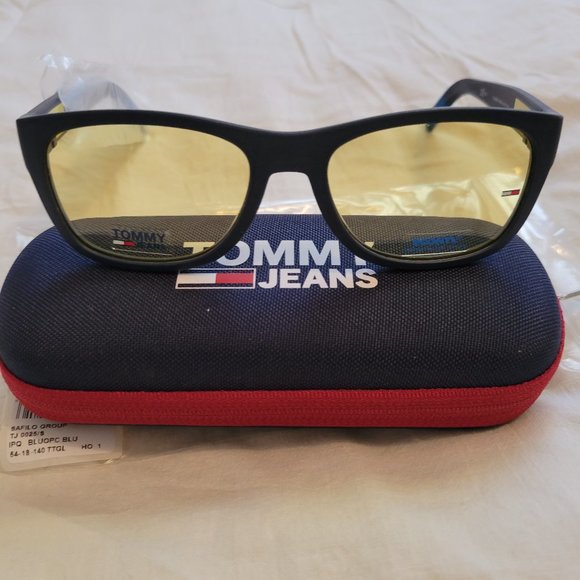 Tommy Jeans Sunglasses /Blue / Yellow - Picture 3 of 5